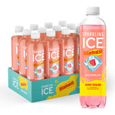 Sparkling Ice STARBURST Watermelon bottle front, refreshing zero sugar option