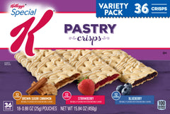 Special K Pastry Crisps Blueberry — fruity flavor and gooey filling, perfect for a quick treat