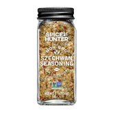 Spice Hunter Szechwan Seasoning Blend bottle elevates stir-fries with bold aroma.