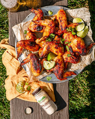 Spice Islands Beau Monde rub on roasted meat glaze-ready