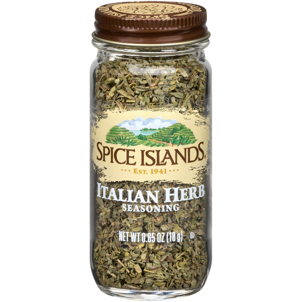 Spice Islands Italian Herb Seasoning bottle ready for flavor boosts