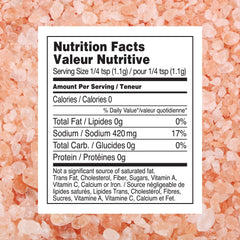 Closeup of pink Himalayan salt crystals showing mineral texture