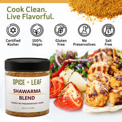 SPICE + LEAF hand-packed in the USA delivers fresh flavor from Southern California.