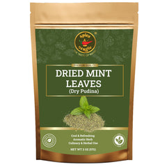 Spice Magic Dried Mint Leaves pack-front – authentic herb for teas, sauces, and savory dishes