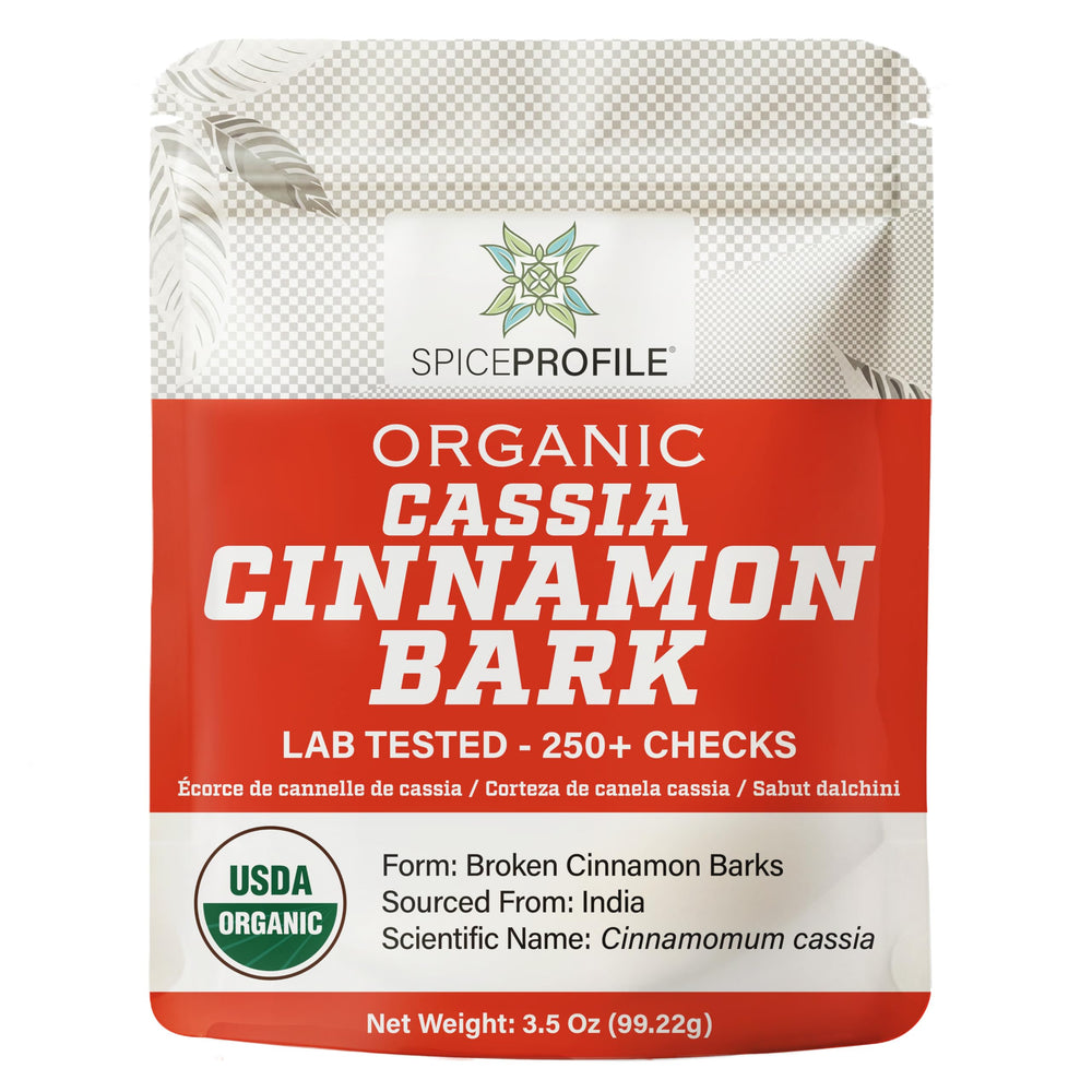 Spice Profile cassia cinnamon bark flat pack ready for pantry