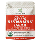 Spice Profile cassia cinnamon bark flat pack ready for pantry