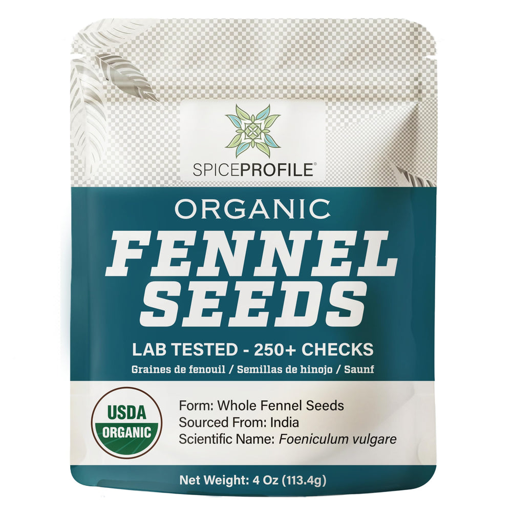 Spice Profile fennel seeds whole in the front pouch, ready to add aroma to recipes.