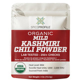 Spice Profile Kashmiri chili powder packaging preserves freshness and aroma.