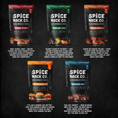 Spice Rack Co. Backyard BBQ Rub ideal for backyard grilling sessions.