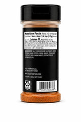 Spice Supreme French Fry Seasoning label close-up showing bold flavor notes for fries.