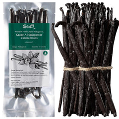 SPICEEL Madagascar vanilla beans 5-7 inch pods ideal for baking aroma