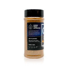 Granules of Spiceology Cowboy Butter showcase umami-rich texture for meats.