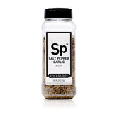 Spiceology SPG seasoning bottle pour enables quick flavor boost in meals.