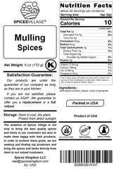 Spices Village mulled wine glass with aromatic spice blend enhancing holiday flavors