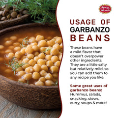 Spicy World chickpeas cooking in a pot ready for stews or curries
