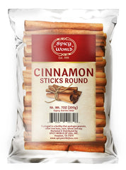 Spicy World cinnamon sticks bulk bag for baking and simmering.