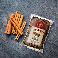 Spicy World cinnamon sticks ready for tea, mulled drinks, and festive baking adventures.