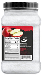 Crystalline texture of Spicy World malic acid powder highlights clean, tart notes.