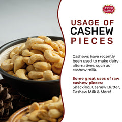 Spicy World vacuum-packed cashews stored in pantry for long-lasting freshness