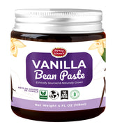 Spicy World Vanilla Bean Paste jar front shows rich color and real bean specks for baking.