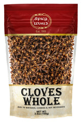 Spicy World whole cloves in a jar for fresh flavor in cooking
