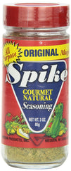 Spike Original All-Purpose Seasoning closeup of ingredients shows natural, additive-free taste.
