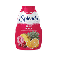SPLENDA Fruit Punch liquid water enhancer bottle for zero-calorie flavor boost