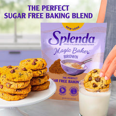 SPLENDA Magic Baker Brown cookies cooling with brown sugar flavor