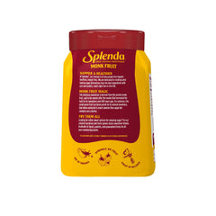 SPLENDA Monk Fruit coffee-use sweetener for hot or iced drinks.