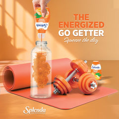 SPLENDA natural flavors close-up highlights real tea-inspired taste