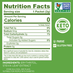 Splenda Stevia granulated powder ready for baking and beverages.