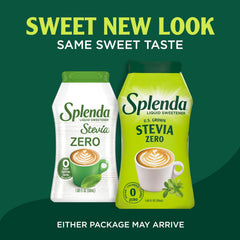 SPLENDA Stevia Liquid Drops pack of 3 for versatile sugar-free options