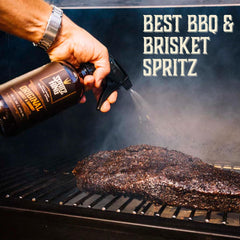 Spritz King on vegetables on the grill yields glossy, seasoned color