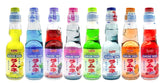 Sprout Talk Ramune variety-pack marble seal close-up for nostalgic sipping moments.