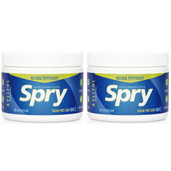Spry Peppermint Gum pack shown for on-the-go freshness.