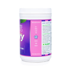 Close-up of Spry mint texture with berry flavor