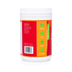 Spry Xylitol Cinnamon Mints close-up texture supports fresh breath.
