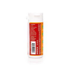 Spry Xylitol Cinnamon Mints melt-in-mouth with natural cinnamon flavor.