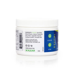 Spry xylitol gum close-up showing natural sweetness and label.