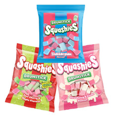 Squashies Drumstick 3-pack image featuring three flavors for on-the-go snacking.