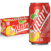 Squirt Ruby Red can side view highlights crisp citrus refreshment