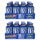 STACKER 2 Blue Raspberry energy shot bottle offers on-the-go energy and focus