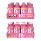 STACKER 2 Pink Lemonade energy shot bottle ready for on the go energy