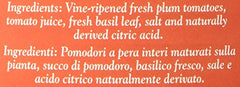 Stanislaus Alta Cucina tomatoes in can with basil juice for vibrant sauces.