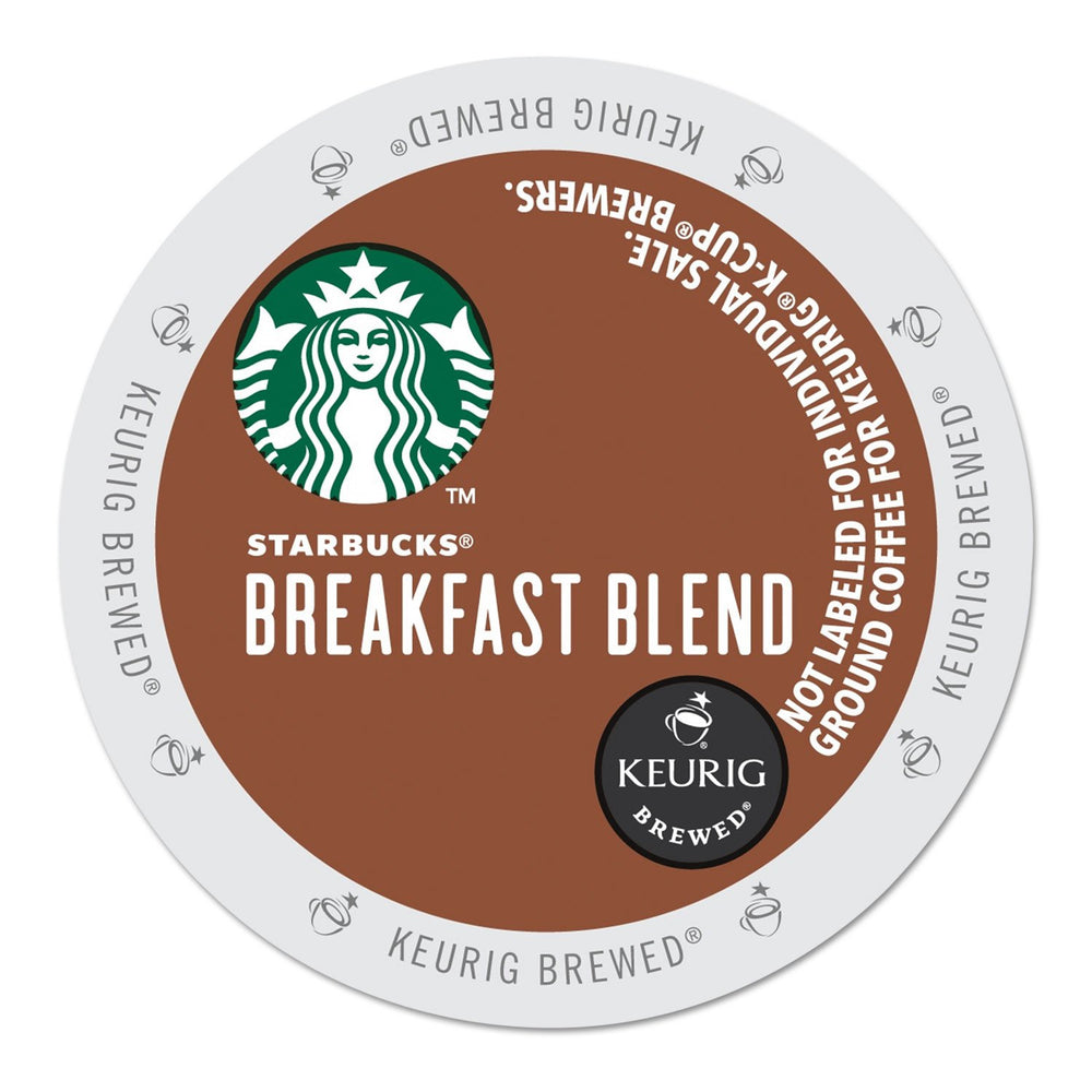 Starbucks Breakfast Blend cup ready to start your day with a smooth citrus note