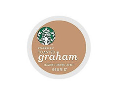 Starbucks Coffee Toasted Graham pod packaging, convenient for on-the-go mornings.