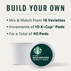 Blend of dark and light roasts for versatile morning options.