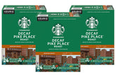 Starbucks Decaf Pike Place K-Cups 72-count for convenient single-serve mornings
