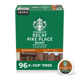Starbucks Decaf Pike Place pods for Keurig offer a smooth, convenient home brew.