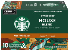 Starbucks House Blend pods close-up highlighting aroma and balanced flavor.